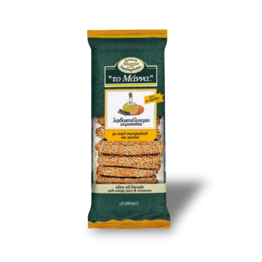 Sweet Biscuits with Olive Oil 290g "TO MANNA"