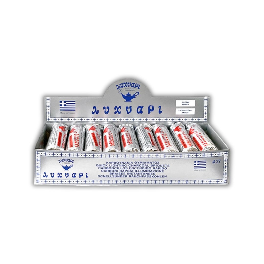 Religious Charcoal - LIHNARI Medium (per roll)