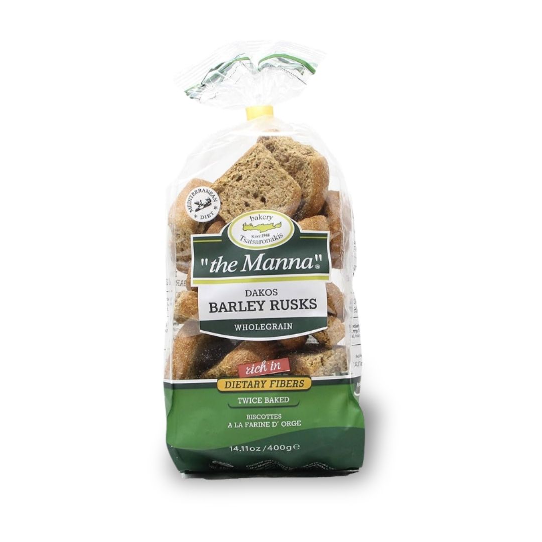 Cretan Barley Small Rusks - TO MANNA 400g