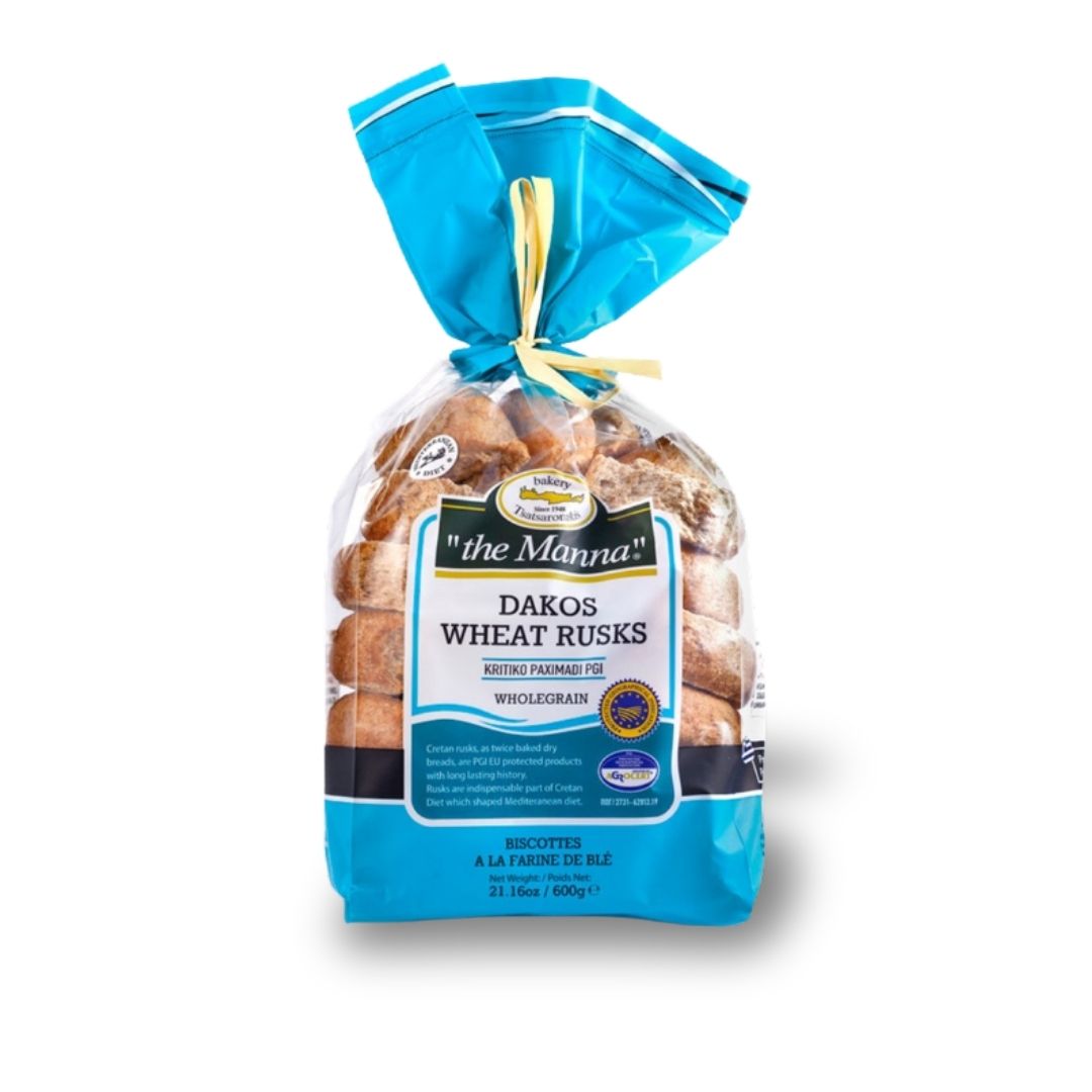 Cretan Wheat Rusks - TO MANNA 600g