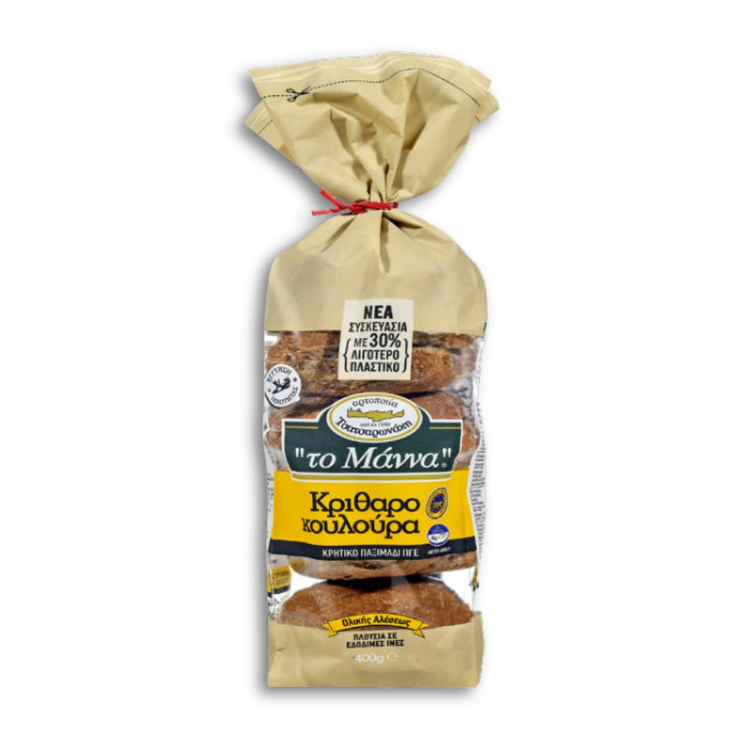 Rusks Halves Barley – TO MANNA 400g