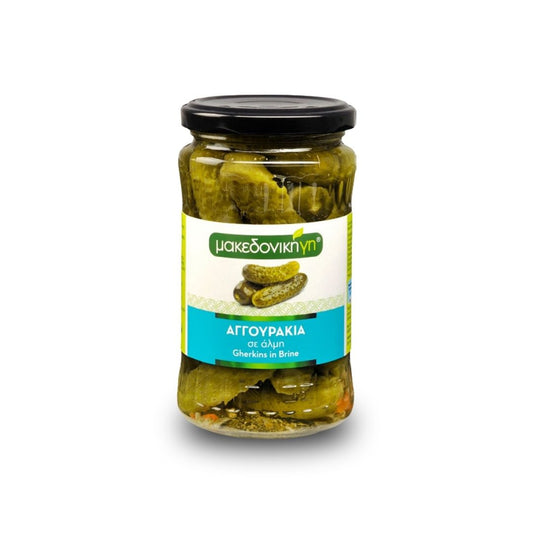 Gherkins in Brine – MAKEDONIKI 365g
